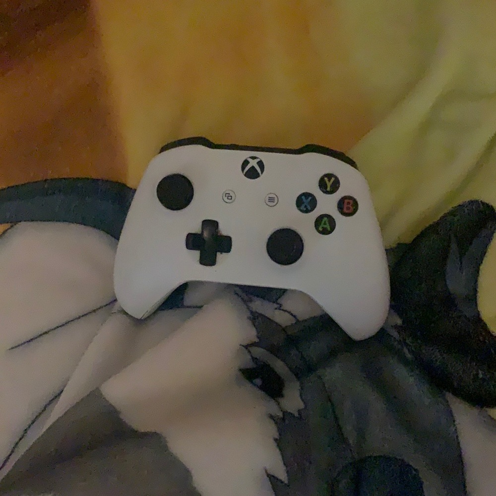 White Xbox one controller (back has to be taped as it is loose)
